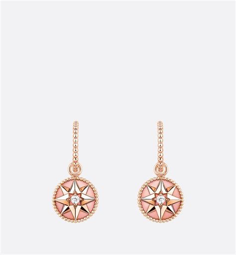 dior rose de vents earrings